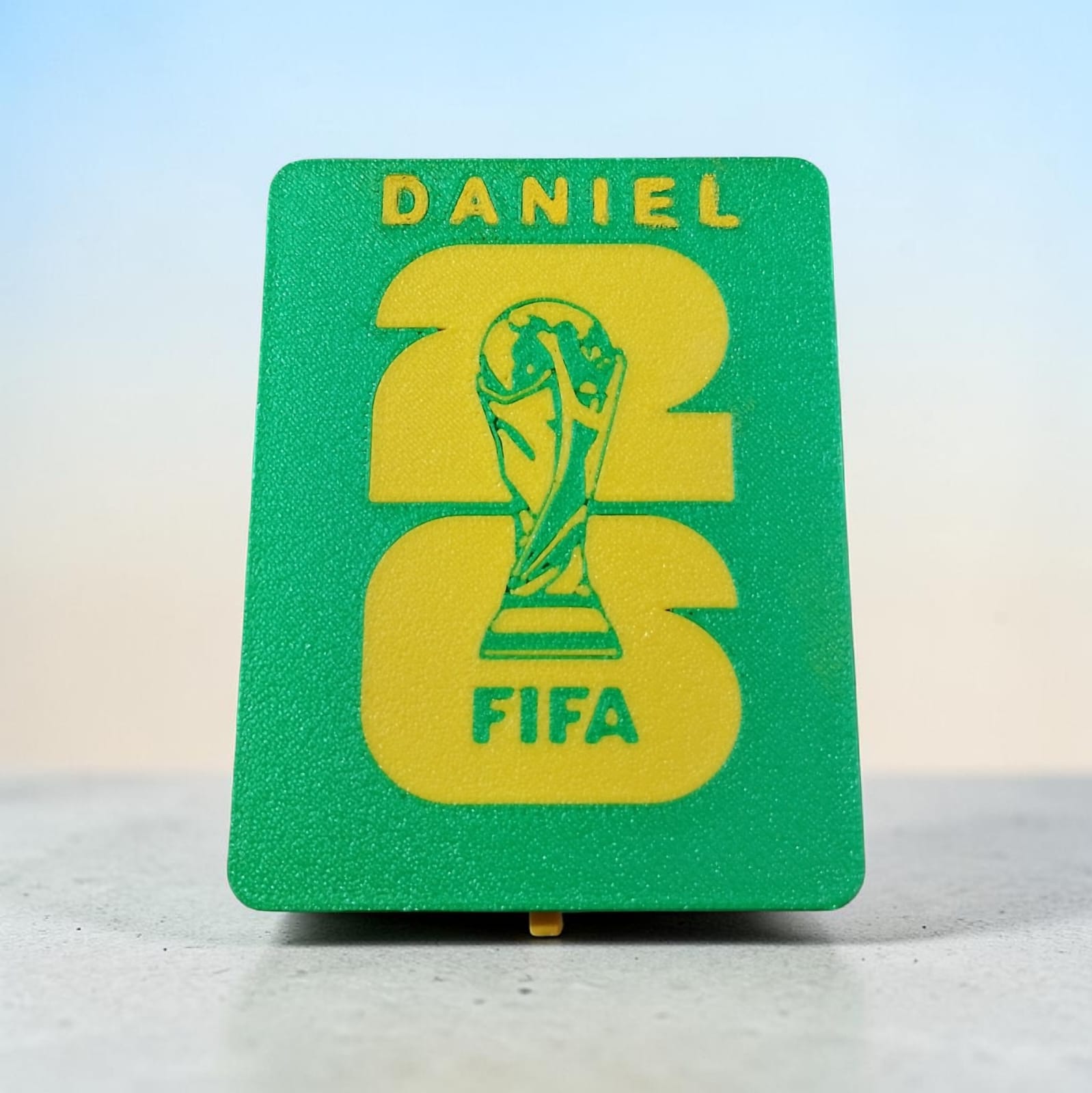 Caixa para figurinhas da copa do mundo Personalizada