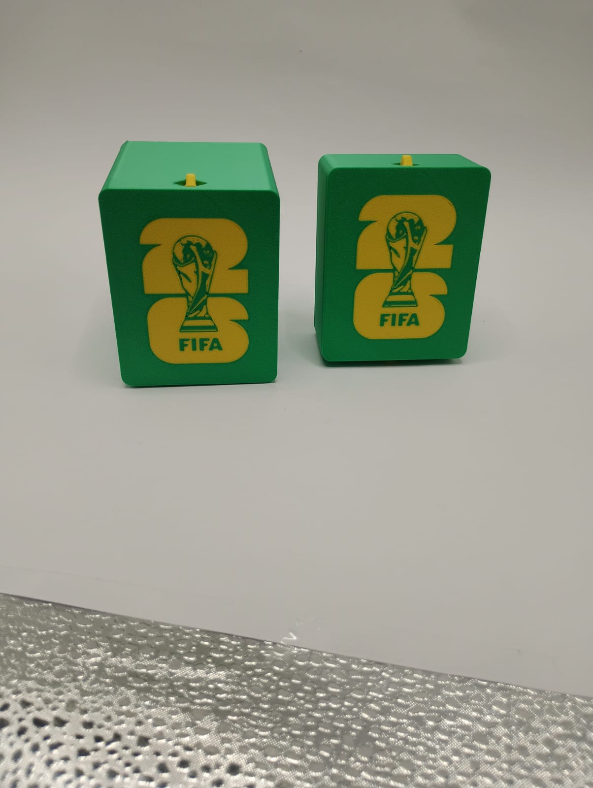 Caixa para figurinhas da copa do mundo ( Pequena)