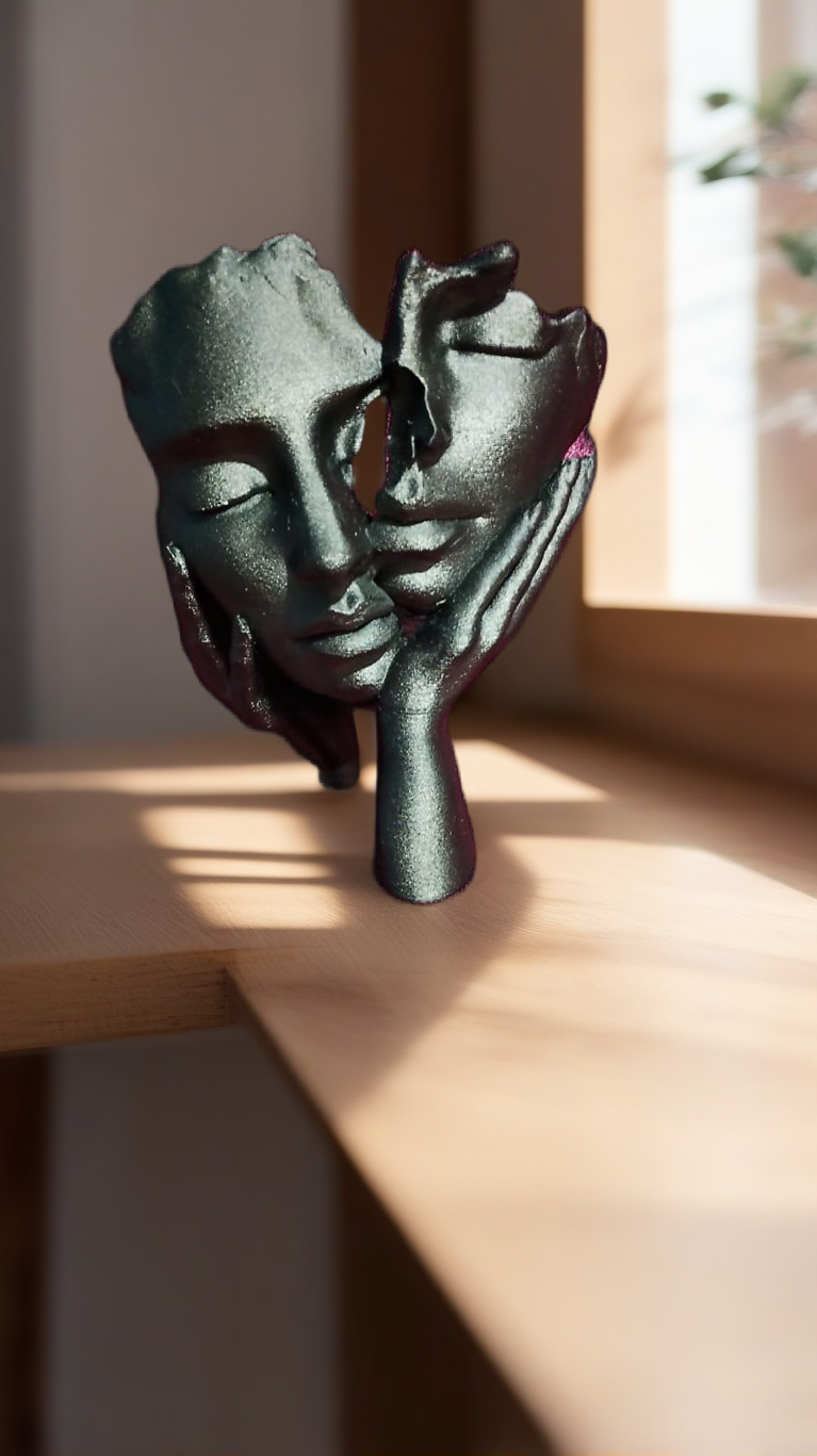 Escultura Abraço Estéreo - Arte Abstrata Moderna